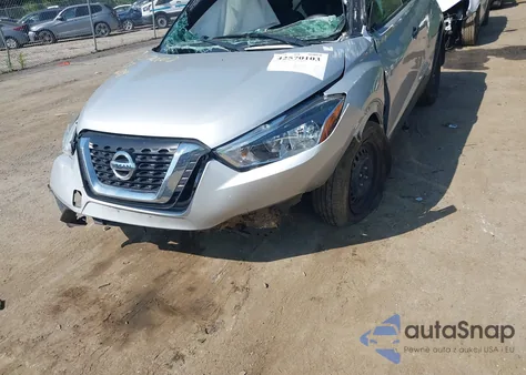 2019 Nissan Kicks S z USA, uszkodzony, nr VIN 3N1CP5CU1KL549154